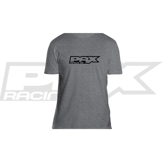 PAX RACING ADULT GRAY LOGO SHIRT (L OR XXL)
