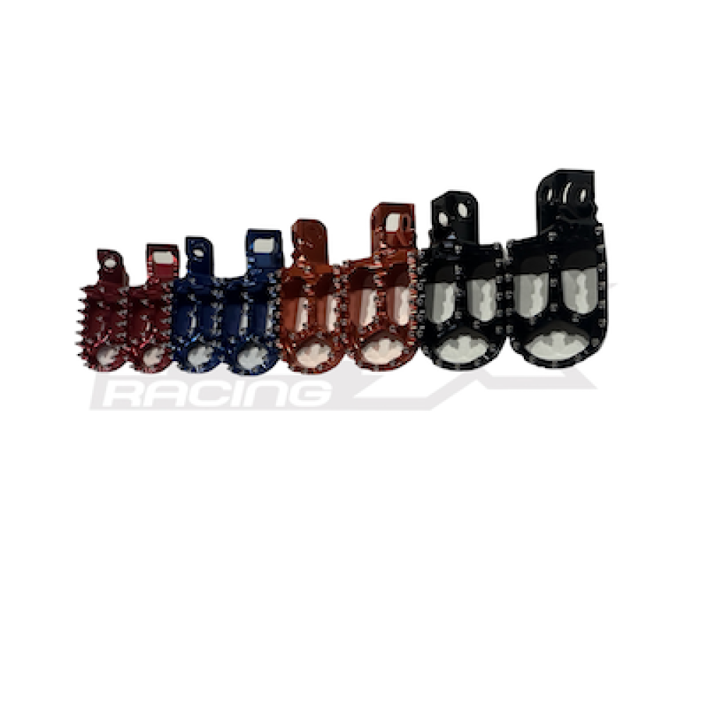 PAX Racing 2024/2025 50/65/E3/E5 Billet Footpegs