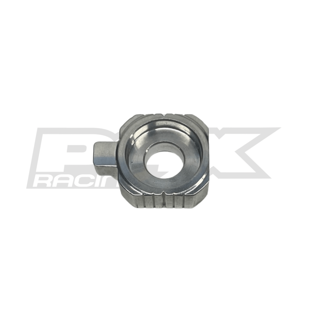 65cc Chain Adjuster Block - Nut Side - OEM