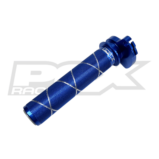 YZ65 Pax Racing Billet Throttle Tube Blue