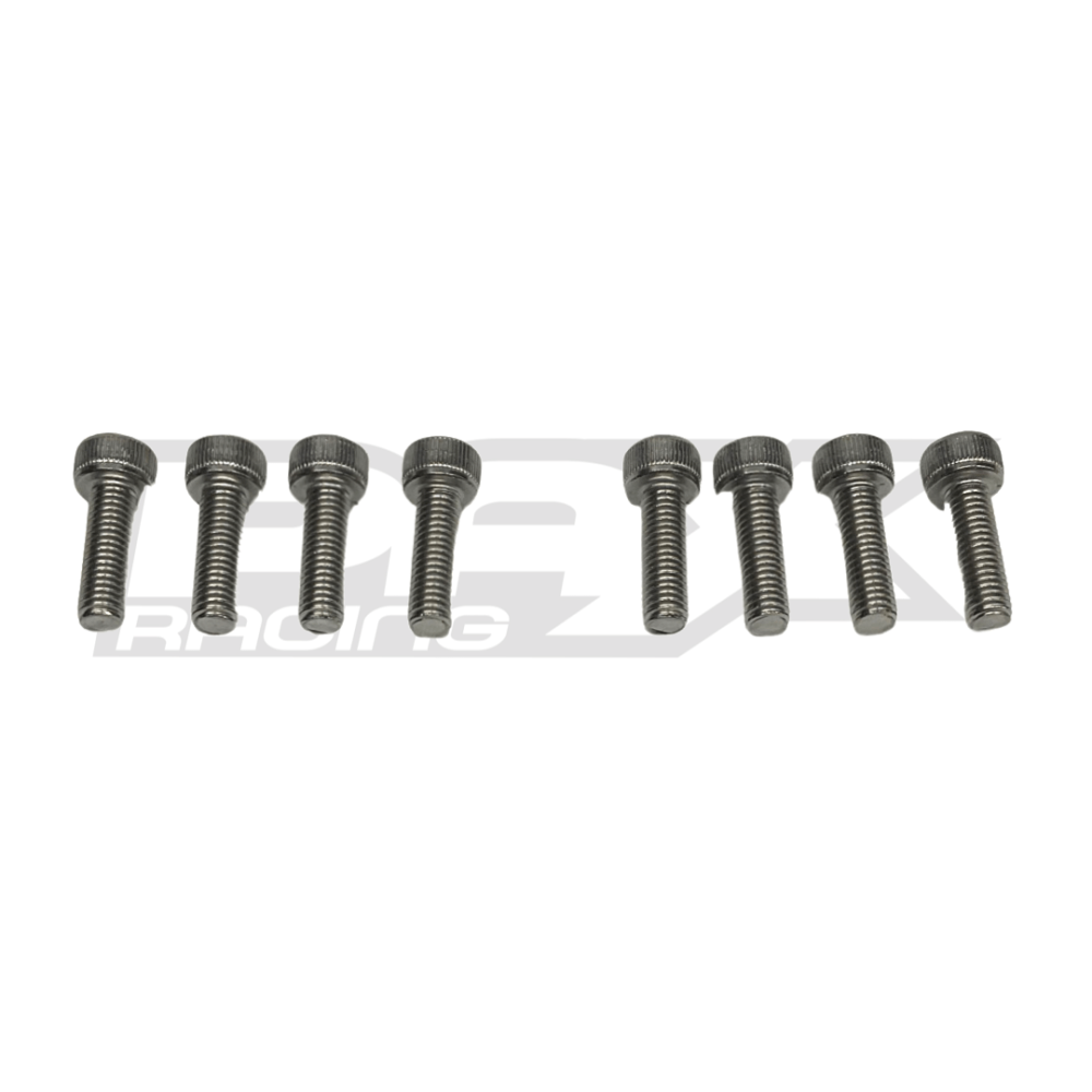 PW50 Pax Racing Mika Stainless Steel Hex Bolt Kit - Contains 8 Bolts