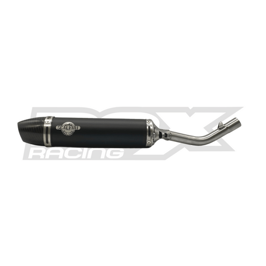 65cc Scalvini Aluminum / Carbon End Cap Silencer