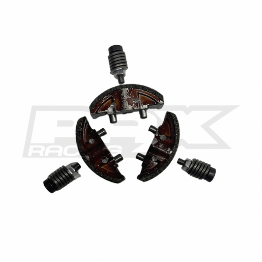 Cobra 50 Clutch Shoes Set of 3 W/ Washer Stack