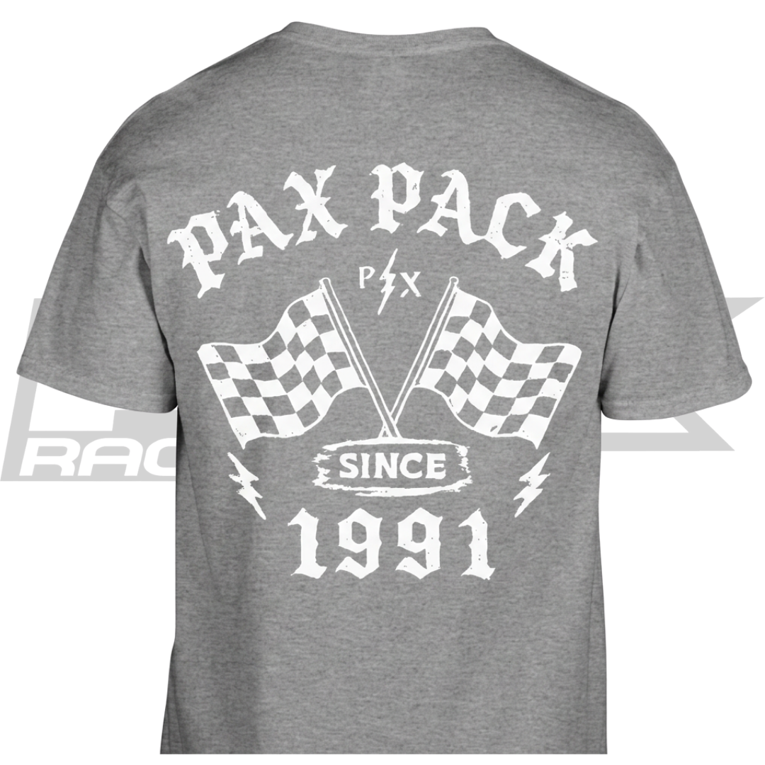 PAX RACING PAX PACK T-SHIRT GRAY