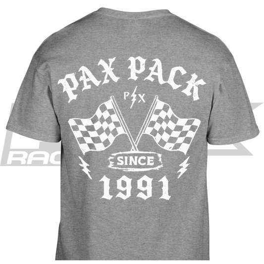 PAX RACING PAX PACK T-SHIRT GRAY
