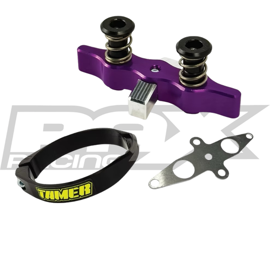 HOLESHOT DEVICE DOUBLE BUTTON PURPLE 32MM HH-2521