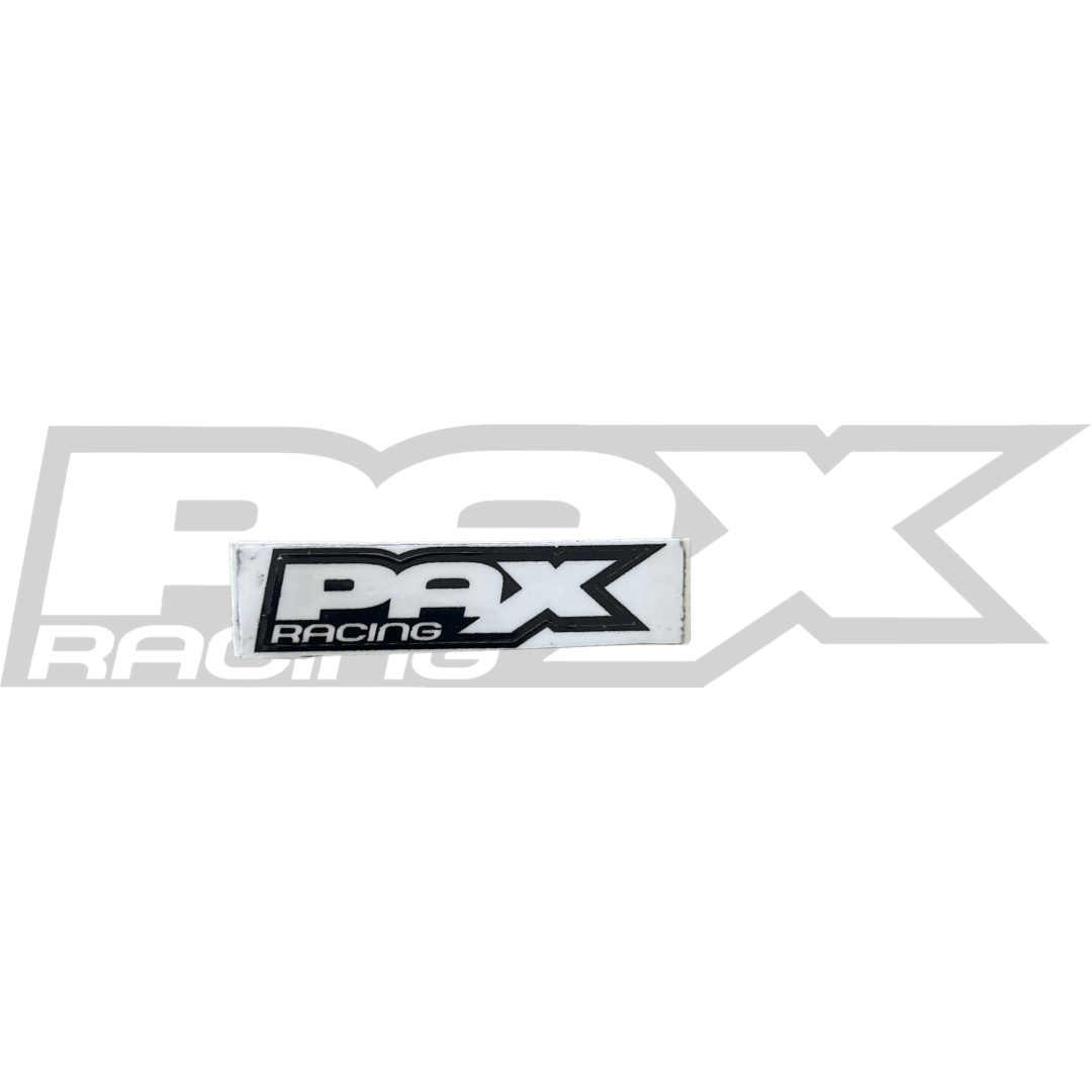PAX RACING SMALL LOGO STICKER