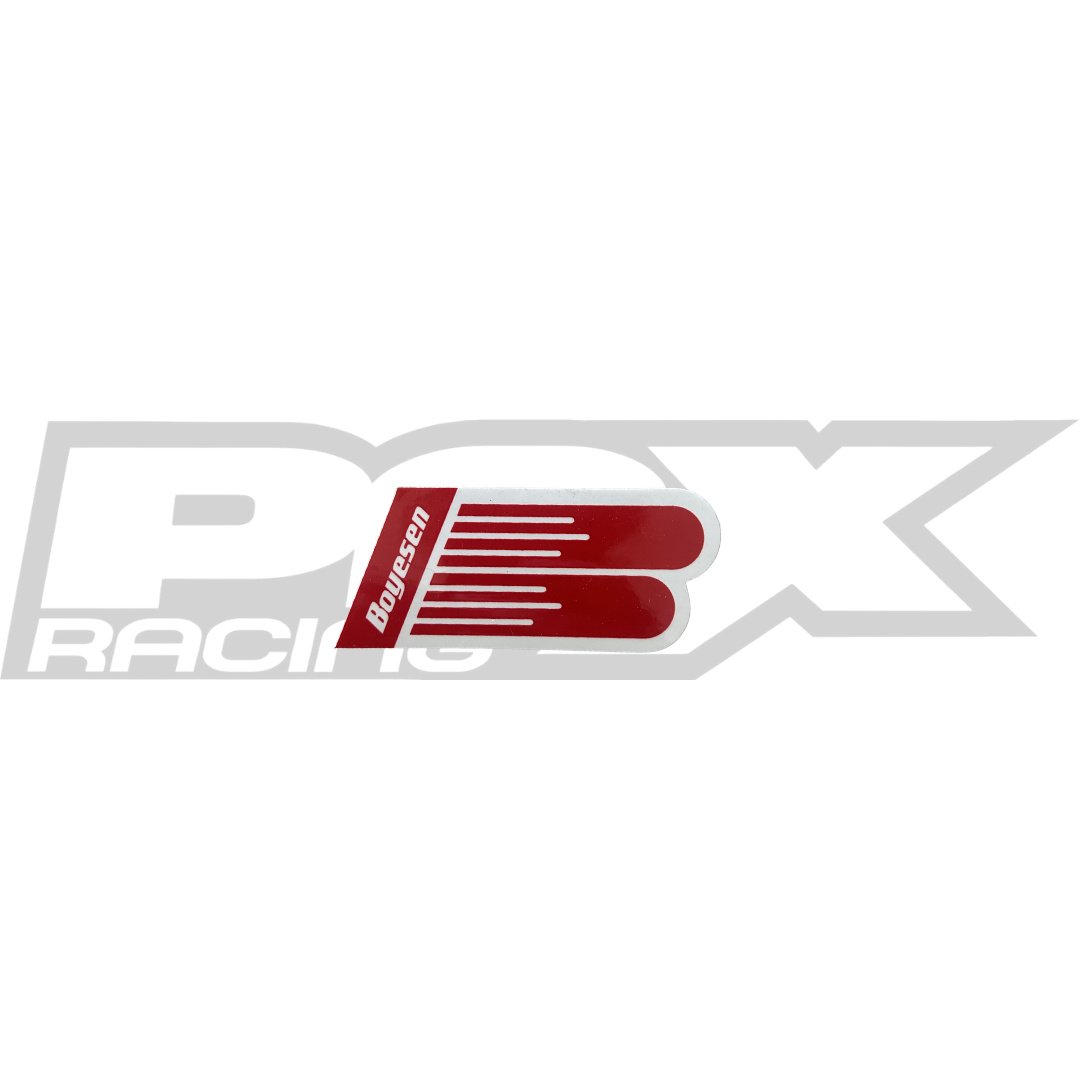 BOYESEN ENGINEERING 3" STICKER RED