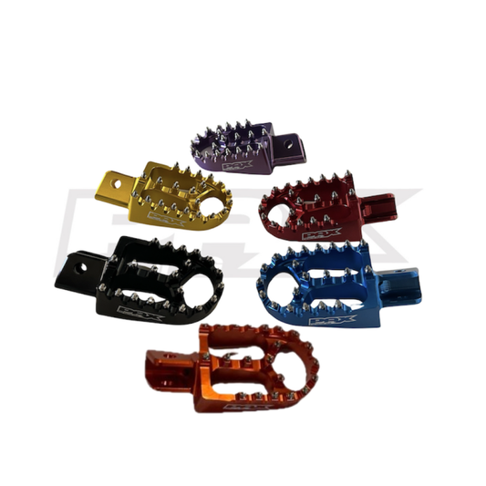 Cobra 50cc/ 65cc PAX Racing Billet Foot Pegs