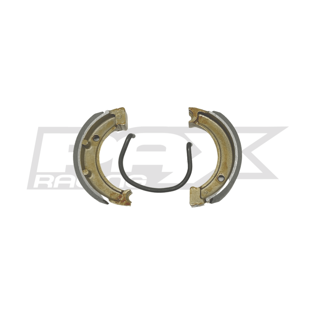 Brake Shoes With Spring Clip For Yamaha PW50 PeeWee 50 - Replacement Rear Brake Pads