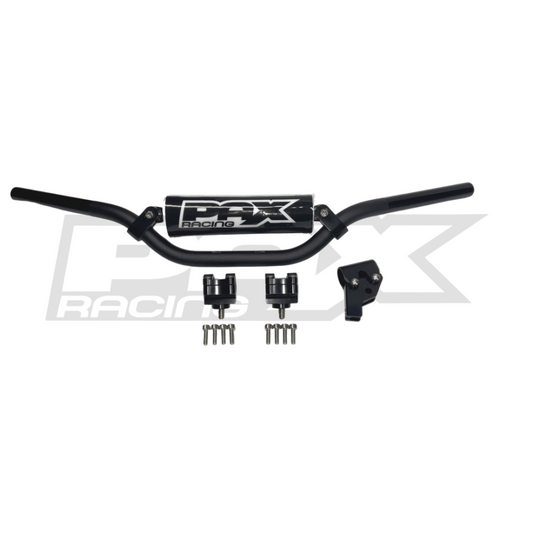 PAX Racing PW50 Handle Bars Stock Height W/ Stainless Bar Clamp Bolts