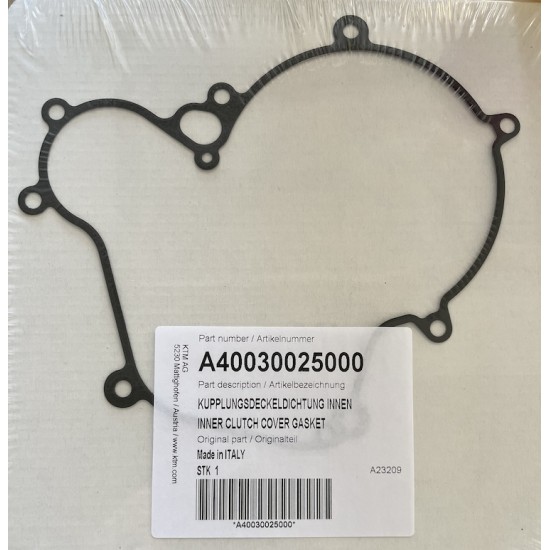 50cc Clutch Cover Gasket - Inner