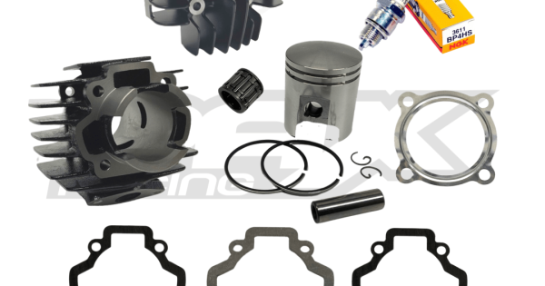 Kit haut moteur cylindre, piston, culasse Ø40mm CGN fonte YAMAHA PEEWEE, PW  50, YZINGER, JIANSHE PY, LONCIN PY,  50cc