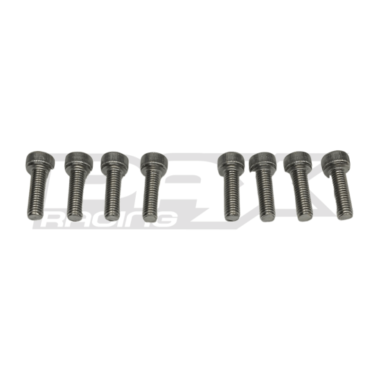 PW50 Pax Racing Mika Stainless Steel Hex Bolt Kit - Contains 8 Bolts