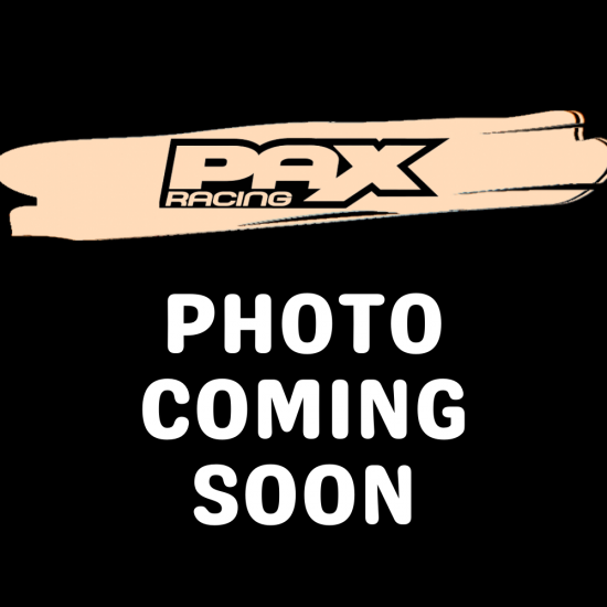 PW50 Pax Racing Small Handle Bar Pad - Black W/White Logo 